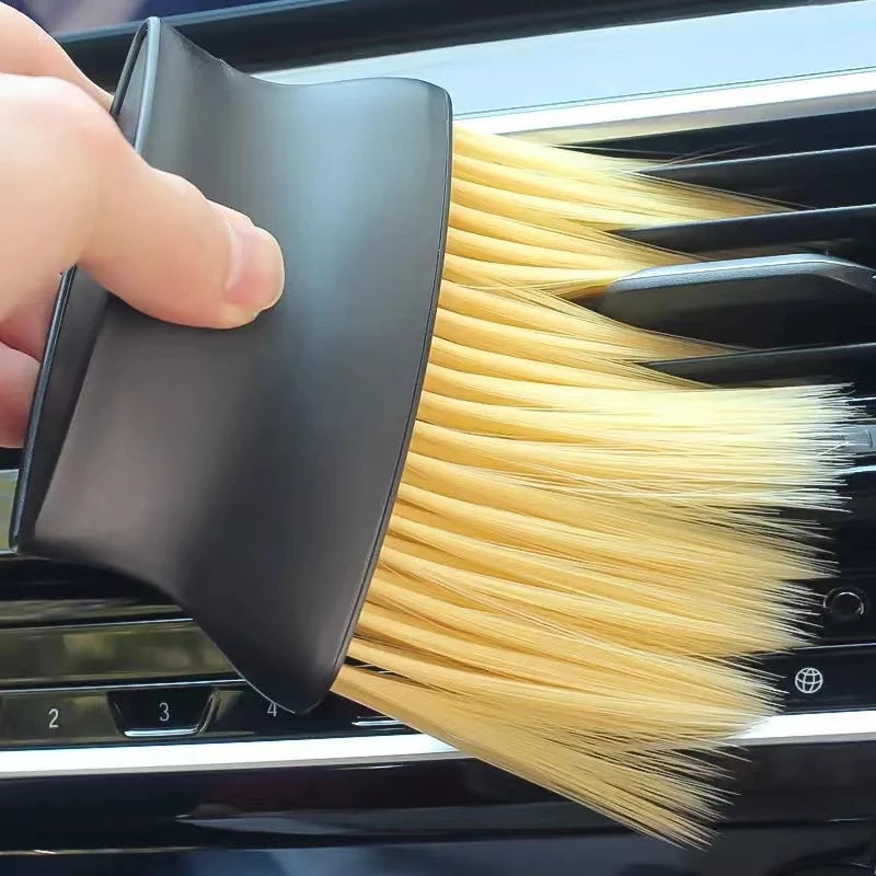 Car interior sweeping dust soft brush car wash tool artifact car interior gap dust brush air outlet cleaning brush Beauty World Shop