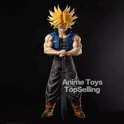 25cm/9.84in Anime Dragon Ball Z Figure Trunks Action Figures Pvc Statue Collection Model Toys for Children Gifts Beauty World Shop