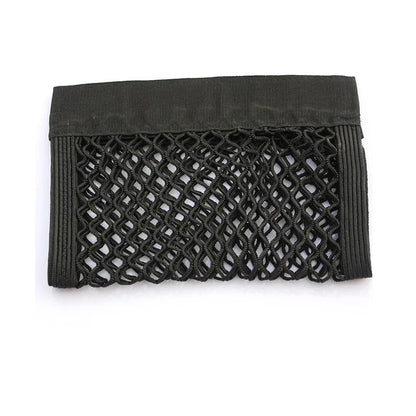 Car Storage Net Stretchable Mesh Pocket Net Magic Elastic Sticker Universal Rear Mesh Trunk Seat Bag Pocket Cage Auto Organizer Beauty World Shop