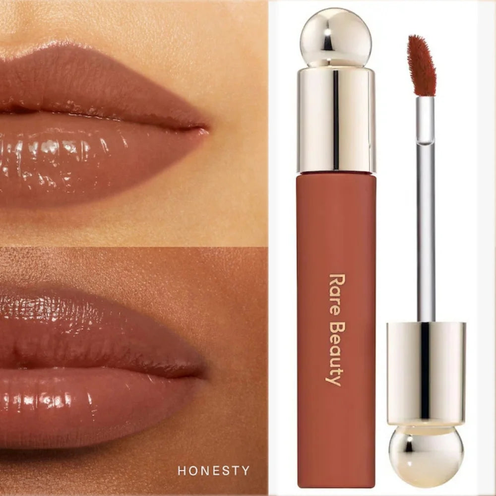 Rare Beauty Soft Pinch Tinted Lip Oil Stain Lip Gloss Delight Hope Happy Wonder Liquid Blush Makeup Cosmetics Face Eye Blusher Beauty World Shop