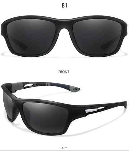 Men's Polarized Fishing Sunglasses Men Women Cycling Driving Hiking Sun Glasses Anti-glare UV400 Eyewear TAC Lens 1 PC Beauty World Shop