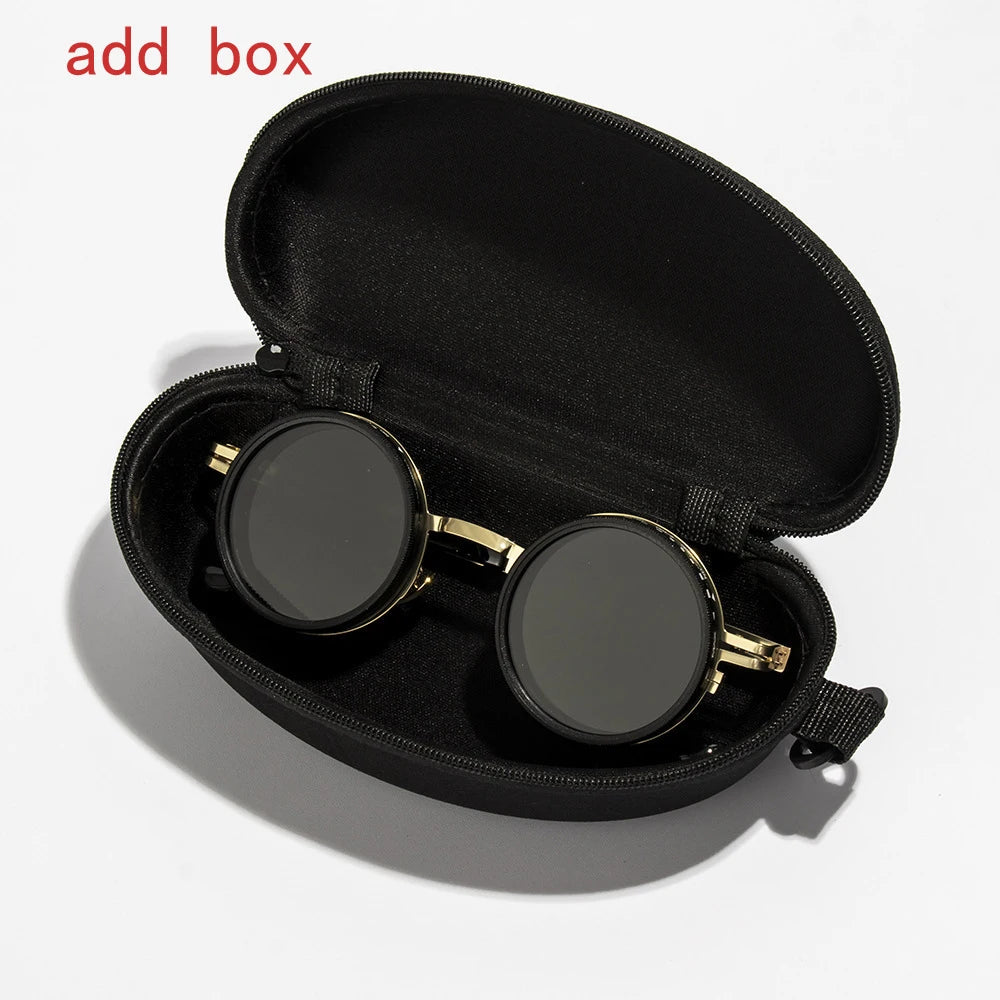 2025 Fashion New Unisex Handmade ND9 Level Sunglasses Stepless Rotating Filter Retro Polarized Sunglass Cycling Sports Glassees Beauty World Shop