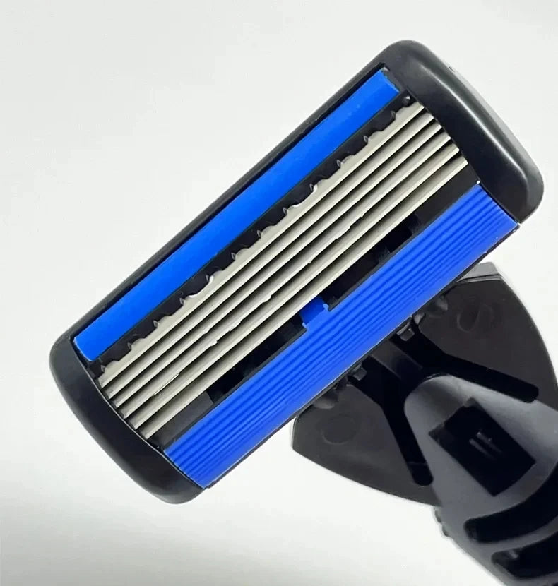 Razor Classic 6 Layer Safety Razor for Mens Shaving&Womens Hair Removal Shaving Blades Manual Shaver Beauty World Shop
