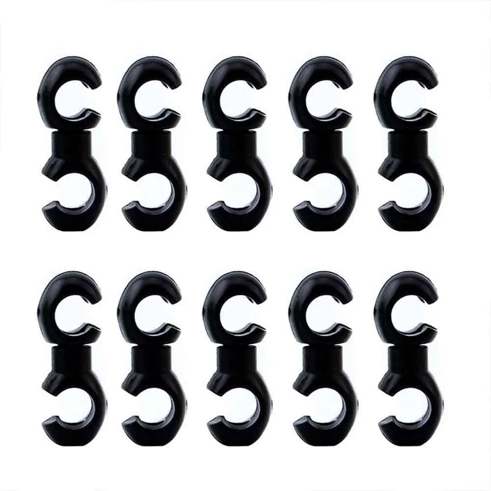 S Style Clips Bike Cross Line Clips 10pcs/set Cable Manager Mountain Road Bicycle Brake Gear Cable Cycling Replacement Parts Beauty World Shop
