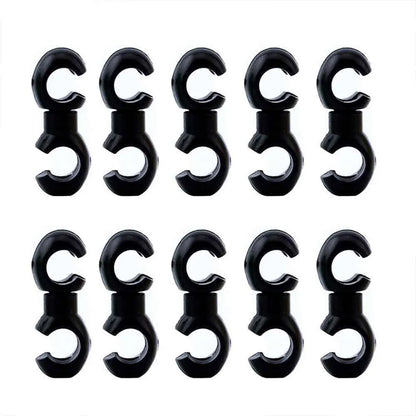 S Style Clips Bike Cross Line Clips 10pcs/set Cable Manager Mountain Road Bicycle Brake Gear Cable Cycling Replacement Parts Beauty World Shop