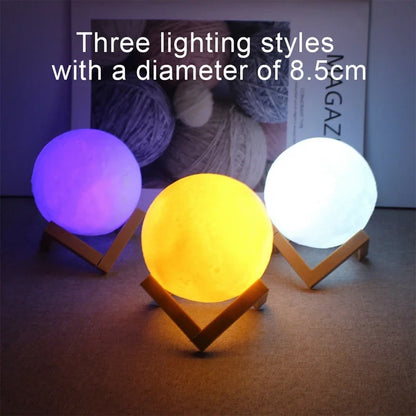 Book Light LED Moon Light Galaxy Light, Moon Night Light, Girl, Boy, Child Birthday Gift, Bedroom Decoration Indoor lighting Beauty World Shop