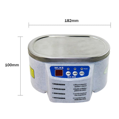 Digital Ultrasonic Cleaner Bath For Jewelry Parts Glasses Manicure Stones Cutters Dental Razor Ultrasound Cleaner Machine Beauty World Shop