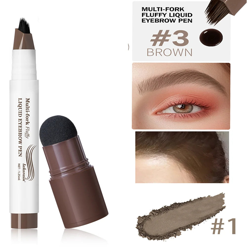 Waterproof Hairline & Root Concealer Pen – Instant Grey Coverage with Easy Blend Powder Stick for Normal Hair Beauty World Shop