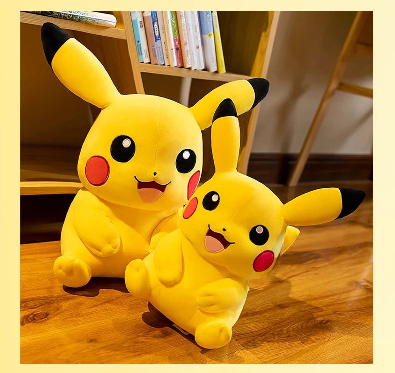 Pokemon Kawaii Pikachu Cute Stuffed Toys High-Quality Anime Throw Pillow Birthday Christmas Gift for Children Friends Boys Girls Beauty World Shop