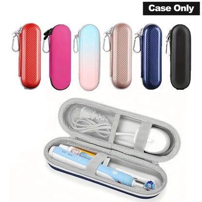1pcs Electric Toothbrush Travel Case for Oral-B Pro/iO, Philips Sonicare, Oral B Toothbrush Case for Brush Heads & Accessories Beauty World Shop