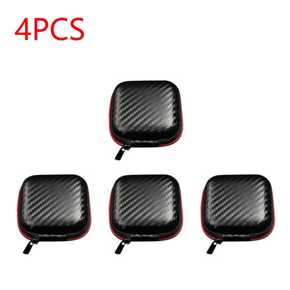 6-1pcs Earphones Storage Bag Wired Headphones EVA Zipper Storage Box Portable Hold Storage Case Container for KZ BA10 AS10 ES4