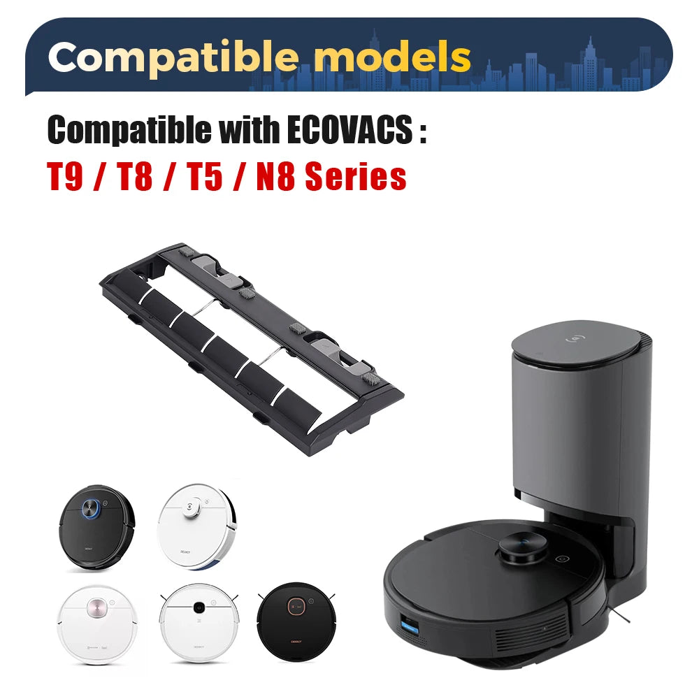 Accessories For ECOVACS Deebot T8 AIVI N8 Pro AIVI N9 N10 N10 Plus Side Brush,Main Brush,  Filter, Dust Bag,Hepa Filter Beauty World Shop