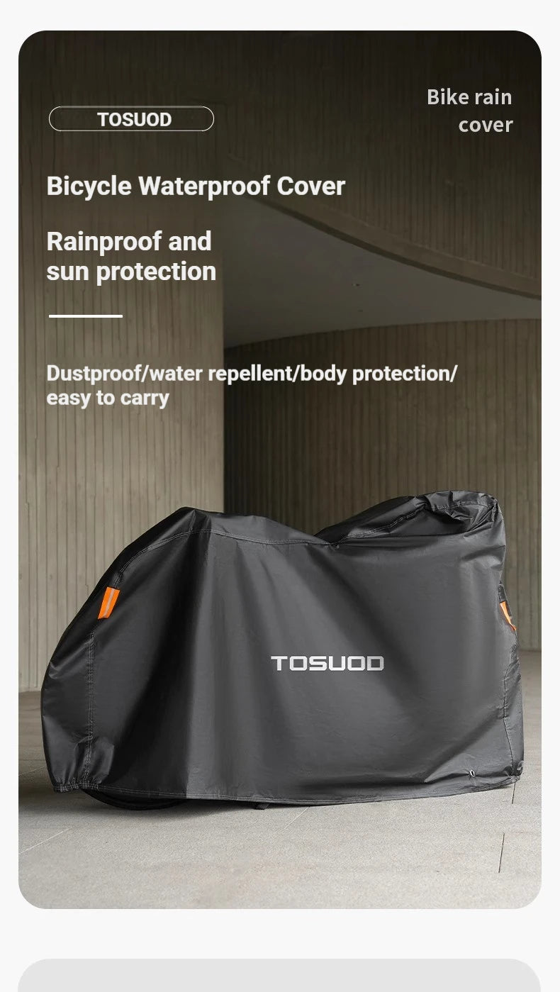 TOSUOD Thickened bike rain cover, All-Inclusive Design Rain Snow Dust  New All Weather Protective Sunshade  Protective Covers Beauty World Shop