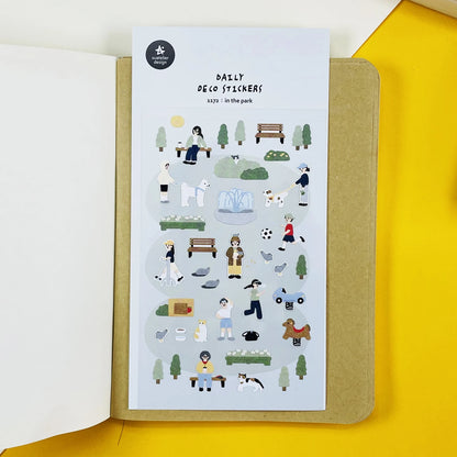 Korean Import Suatelier Travel Home Life Study Friend Stickers Scrapbooking Diy Journaling Diary Stationery Sticker School Gift Beauty World Shop