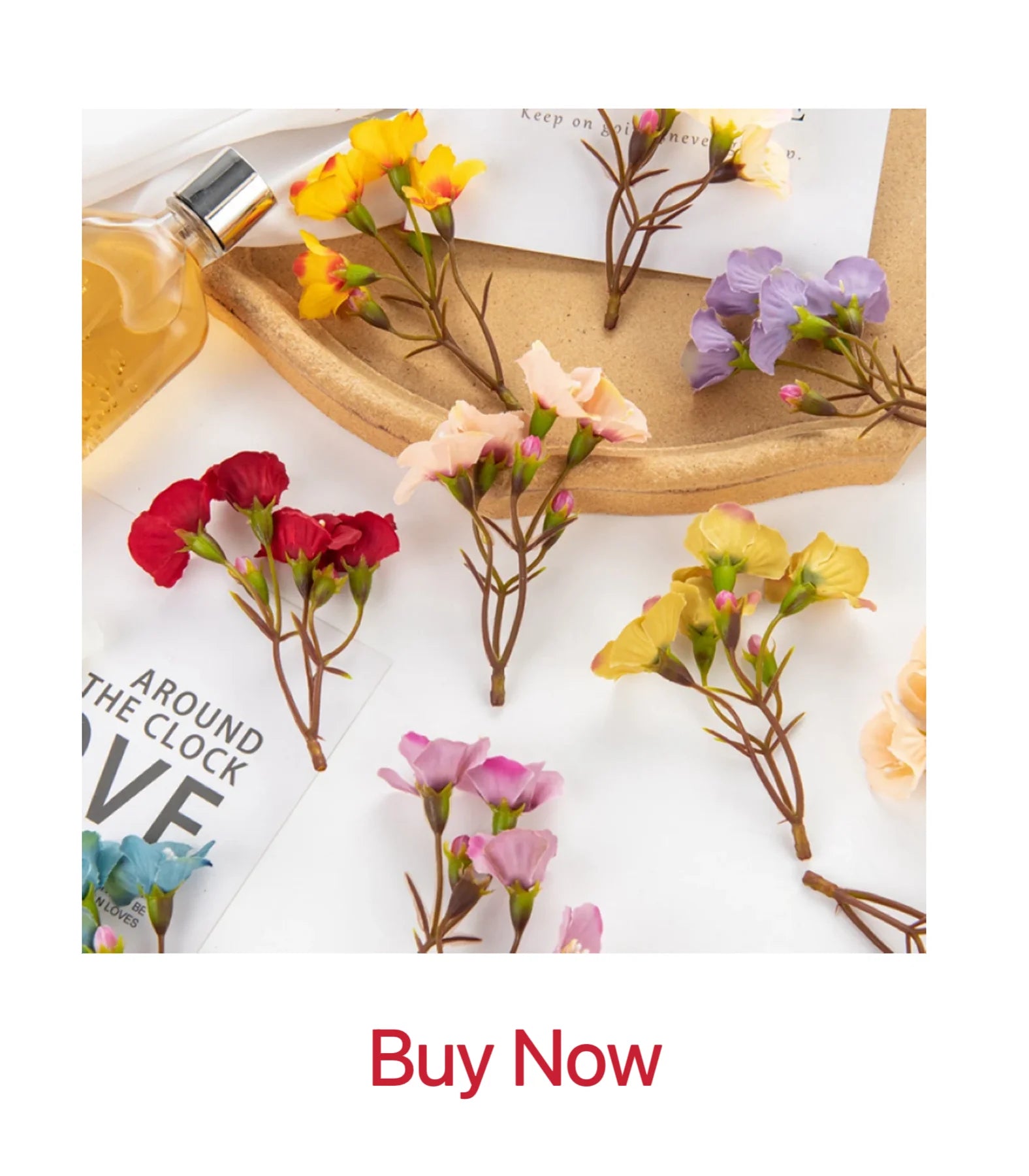 1pc Artificial Flowers Spring Plum Blossom Peach Branch Silk Flowers Home Wedding Party Decoration Christmas Wreaths Accessories Beauty World Shop