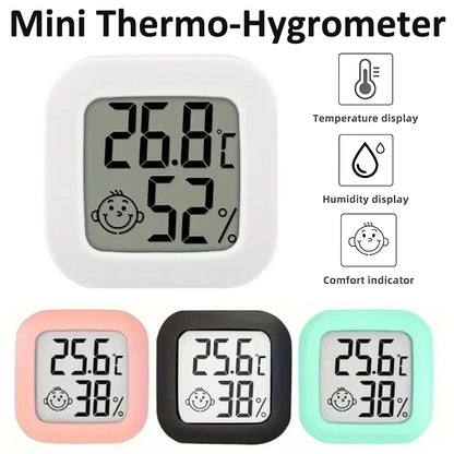 Digital Thermometer Hygrometer Indoor Room Temperature LCD Electronic Humidity Meter Sensor Gauge Weather Station For Home Beauty World Shop