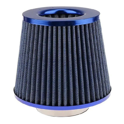 76MM 3 Inch Car Air Filters Vent Filter High Flow Intake Kit Mesh Cone Engine Protector Replacement Auto Accessories Universal Beauty World Shop