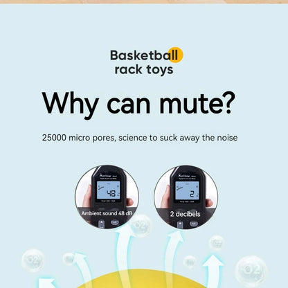 Foam Basketball Kids Silent Basketball Bouncing Mute Silent Ball Bounce Squeezable Mute Bouncing Basketball Beauty World Shop