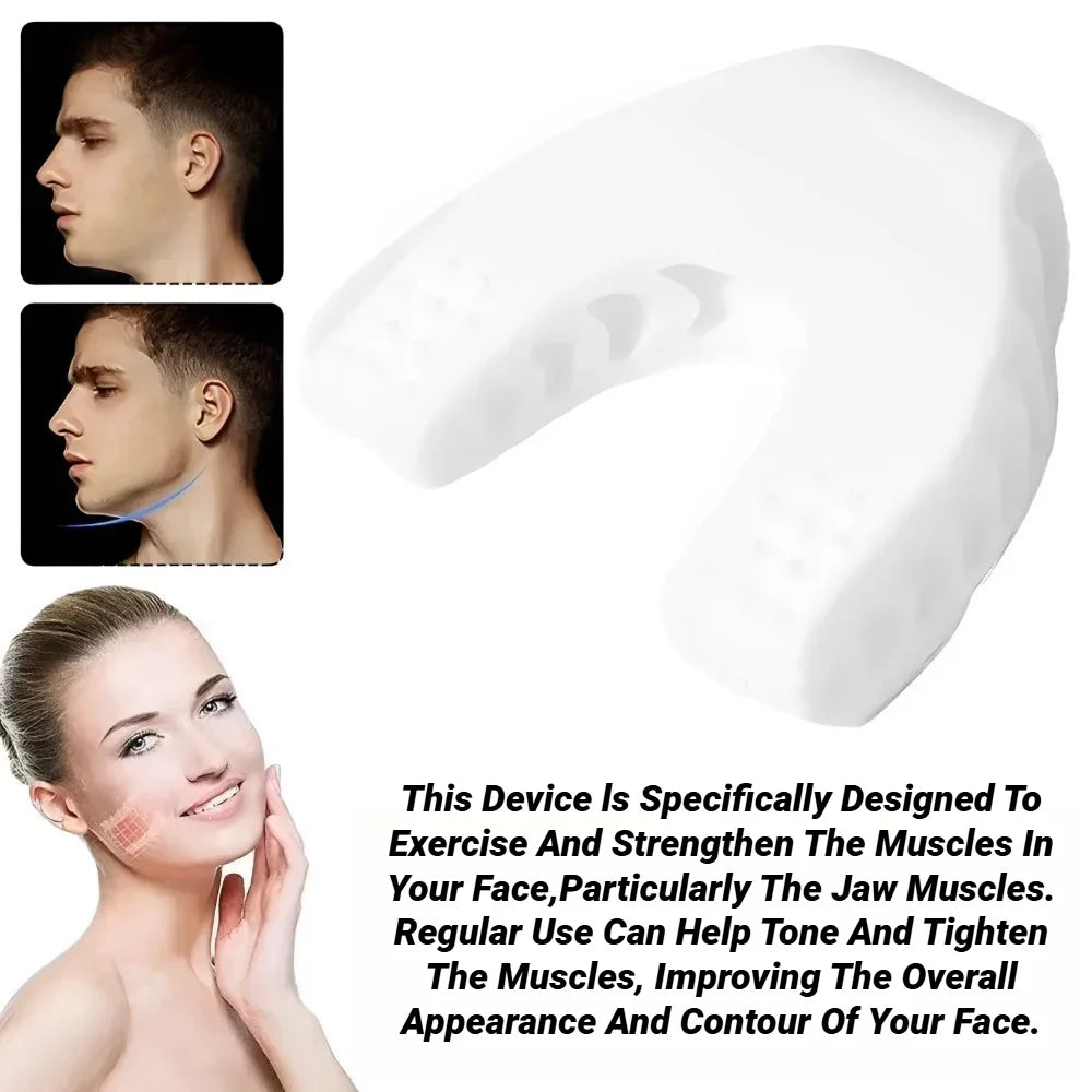 U Shape New Facial Jaw Exerciser And Neck Toning Jawline For Men Women Face Muscle Trainin Resistance Levels Double Chin Reducer Beauty World Shop