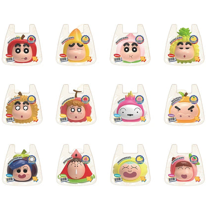 Crayon Shin-Chan Anime Figures Creative Peripheral Dinosaur Diary Baby Rice Grains Doll Model Blind Boxs Toys Children's Gifts Beauty World Shop