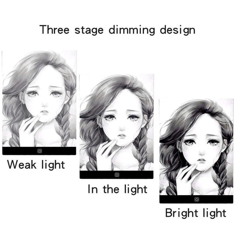 A4 Level Dimmable Led Drawing Copy Pad Board Children's Toy Painting Educational Kids Grow Playmates Creative Gifts For Children Beauty Fashion