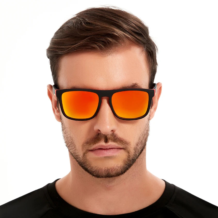Fashion Vintage Square Sunglasses Men Women Fishing Driving Man Luxury Brand Designer Sun Glasses Anti-Glare Retro Eyewear Beauty World Shop