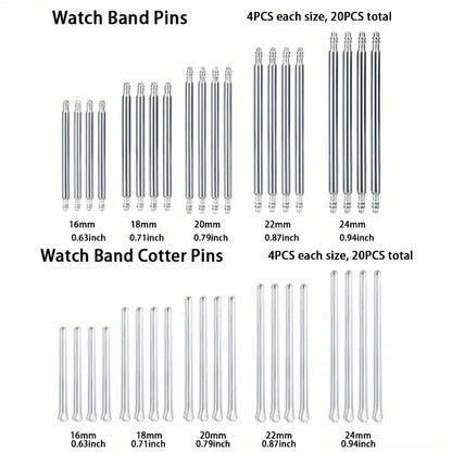Metal Watch Prying Tool Back Cover Opener Strap Replacement Band Link Pins Remover Watchmaker Repair Kit Beauty Trend Shop