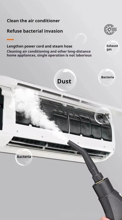 Steam Cleaner High Temperature Sterilization Air Conditioning Kitchen Hood Home /Car Steaming Cleaner 220V EU Plug Beauty World Shop