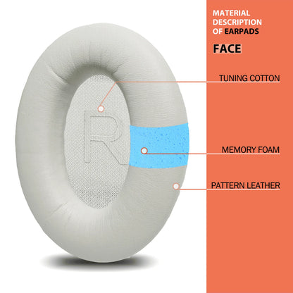 Nullmini Replacement Earpads for Bose QC35 QC35II QC45 Headphones Ear Pads Cushion Earmuffs Sleeve Headband