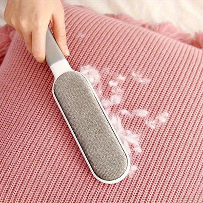 Double-Sided Pet Hair Remover, Manual Electrostatic Sticky Lint Brush, for Cat, Clothing, Sofa, Furniture,  Carpet Cleaning Beauty World Shop
