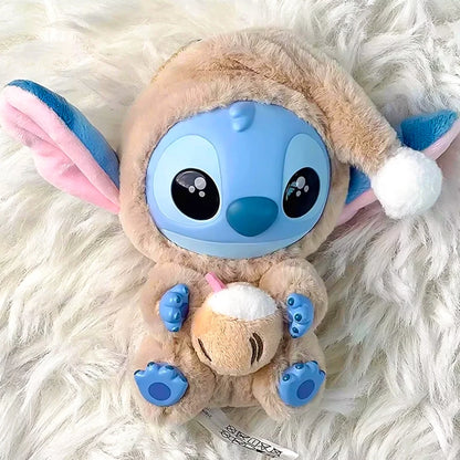 2025 HOT New Stitch Eat Some Thing Before Sleep Series Vinyl Blind Box Bag Pendant Cute Plush Doll Mystery Box Toy SurpriseGifts Beauty World Shop