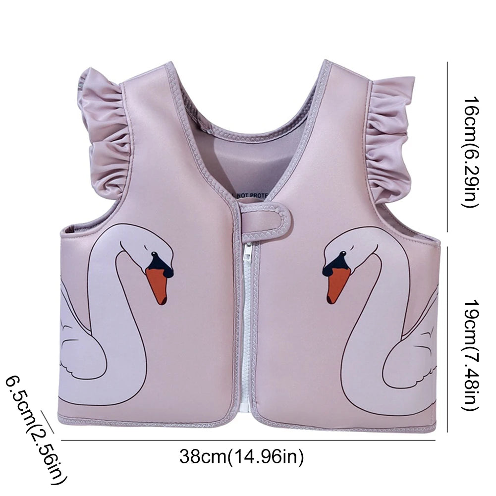 Kids Swim Vest Swim Trainer Vest Cute Swimming Aid Buoyancy Clothing Cartoon Floaties Swimsuit Buoyancy Swimwear for Boys Girls Beauty World Shop