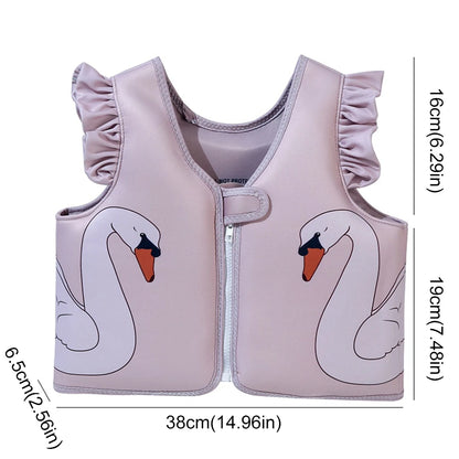 Kids Swim Vest Swim Trainer Vest Cute Swimming Aid Buoyancy Clothing Cartoon Floaties Swimsuit Buoyancy Swimwear for Boys Girls Beauty World Shop