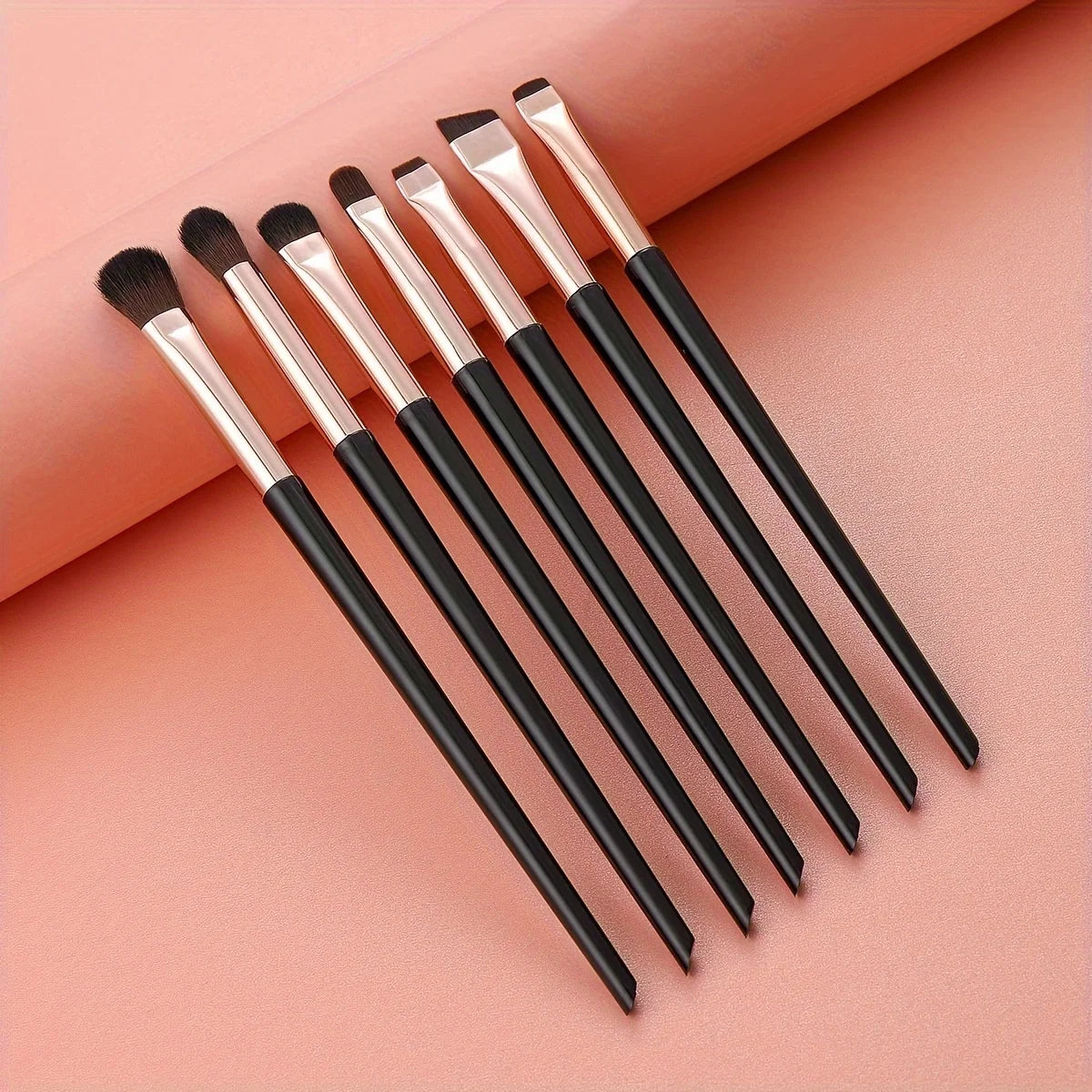 Ultra-Thin Eyebrow Brush Set -3Pcs Angled Precision Eyeliner MakeupBrushes, Synthetic Bristles Slanted Eyeshadow Eye Brow Tintin Beauty World Shop