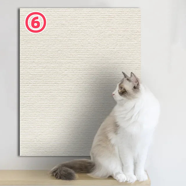 Trimmable Anti Cat Scratch Mat Self-Adhesive Carpet Mat Pad Cat Pet Scratcher Furniture Couch Corner Indoor Sofa Wall Protector