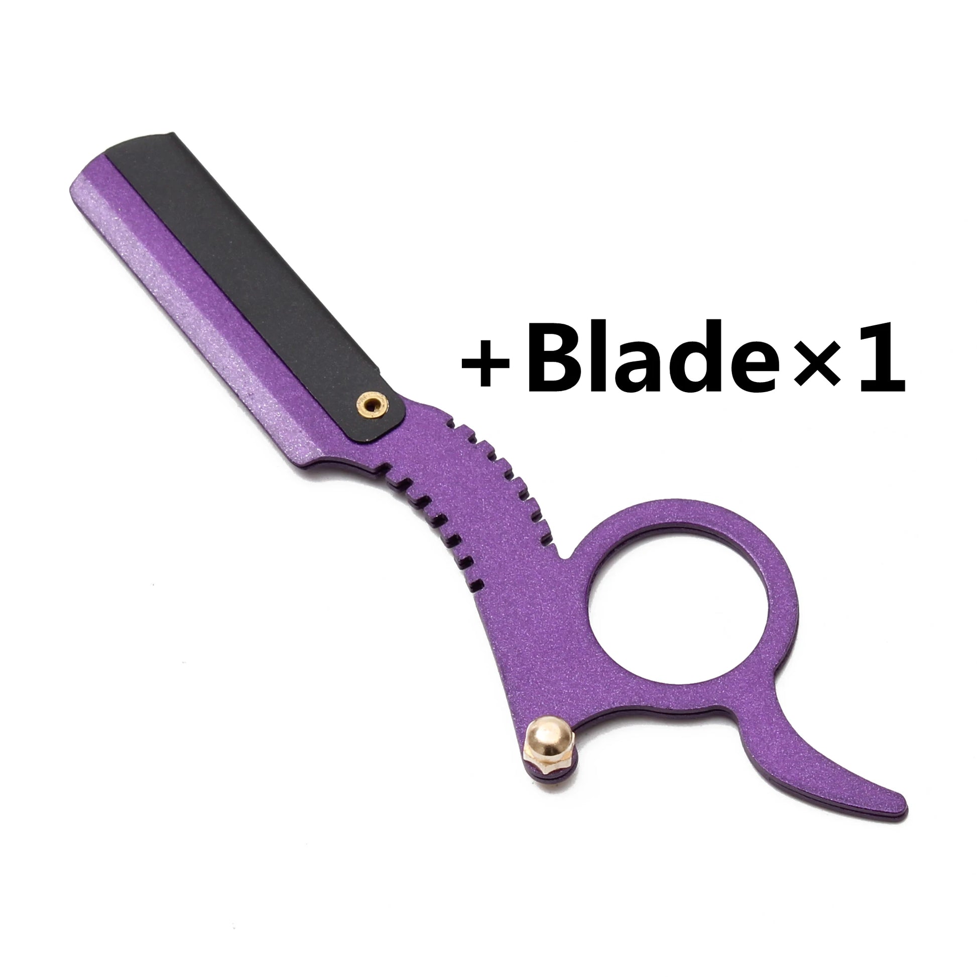 12.7cm 1Pcs Men Straight Barber Edge Steel Folding Shaving Knife Hair Removal Tools Shaving Razor With Blade Body Razors 6111# Beauty World Shop