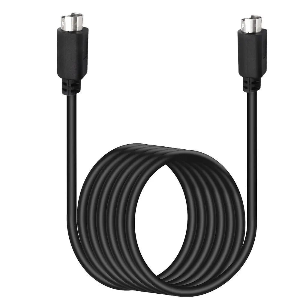 Mini DIN 6-Pin Adapter Cable 6 Pin  PS/2 PS2  Data Cable Male to Male to Female Straight and Elbow Mini DIN 6Pin