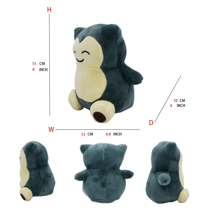 Poliwhirl Charmander Charmander Togepi Snorlax Snorlax Marill Gyarados Gastly Butterfree Plush Toys Stuffed Collection Doll Beauty World Shop