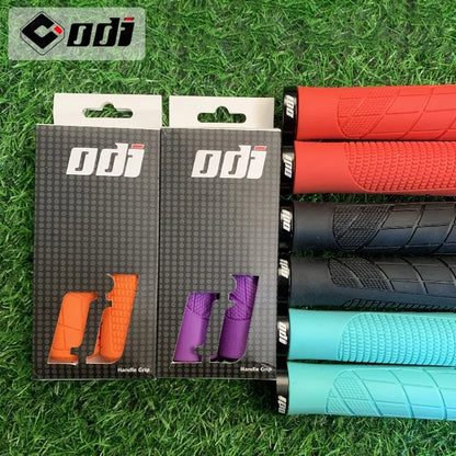 ODI Bicycle Handlebar Grip Lock On Mountain Bike Grip Soft Rubber MTB Cuffs 22.2mm Bicycle Handle Cover Non-slip Bike Handle Beauty World Shop