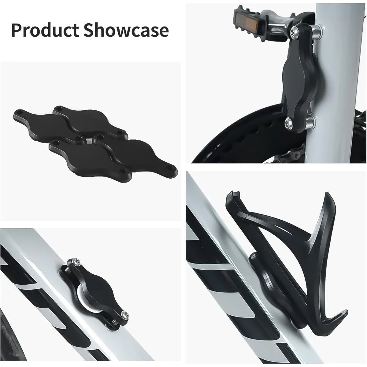 For Airtag Case Air Tag Bike Mount Bottle Cage Mount Bike Loss Prevention Stem Road GPS Holder Anti-Theft Case For Airtag