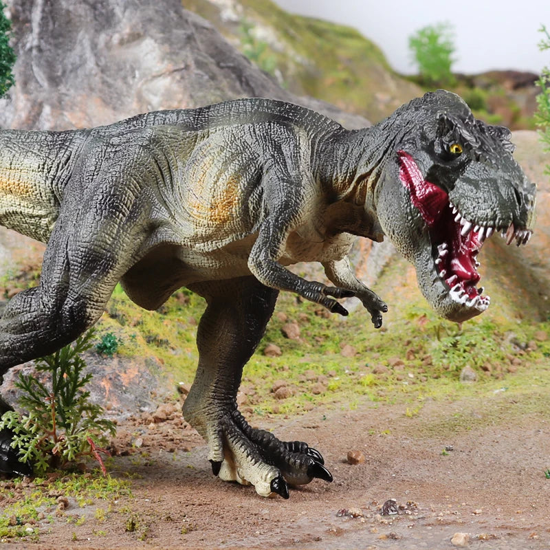 Oenux Dinosaurs World Brinquedo Savage Jurassic Indominus Rex Spinosaurus Triceratops Action Figures Collection Toy Kids Gift Beauty World Shop