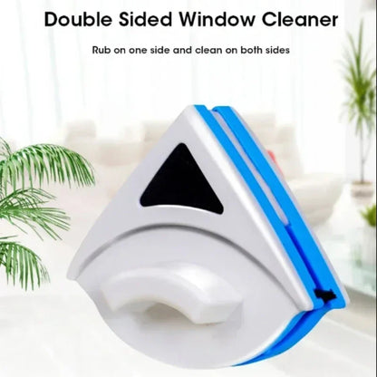 Dual Sided Magnetic Glass Cleaner High Rise Window Wiper With Automatic Drainage System For Home Office Multi Surface Cleaning Beauty World Shop