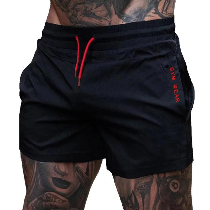 2024 Summer Gym Fitness Men's Shorts Sweatpants Thin Fashion Men Marathon Running Shorts Sports Breathable Training Pants Beauty World Shop