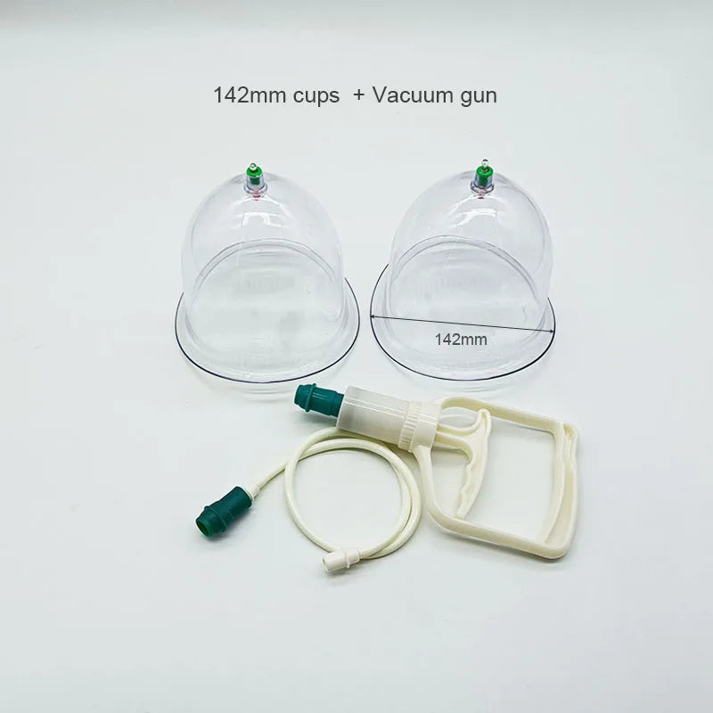 Big Size Vacuum Cupping Breast & Buttocks Enlargement Massager Suction Pump Machine Butt Lifting Device Back Massage Cans Beauty World Shop
