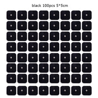 black 100PCS 5x5cm