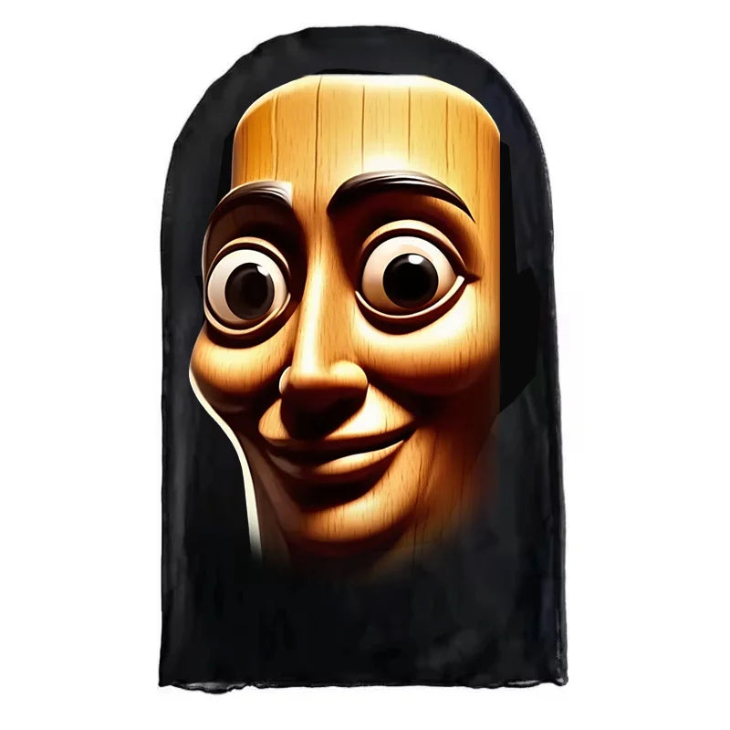 NEW 3D Printed Full Face Mask TungTungTung Sahur Mesh Mask For Men Party Supplies Funny Cosplay Props Novel Beauty World Shop
