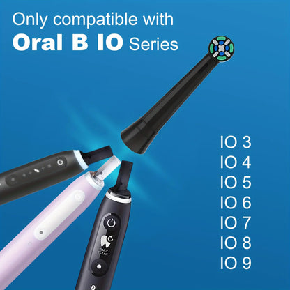 Replacement Toothbrush Heads Compatible with Oral-B iO Electric Toothbrush, for Oral B iO 10|6|7|9|8|5|4|3 Series Toothburh Beauty World Shop