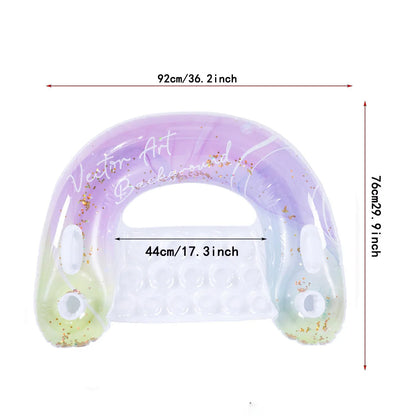 ROOXIN Water Hammock Adult Swim Ring Tube Inflatable Swim Mattress Swimming Ring Swim Adult Pool Float Beauty World Shop