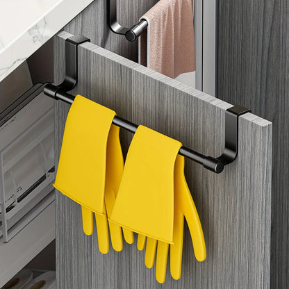 Wall Mounted Kitchen Cabinet Towel Rack - A Space Saving Cloth Rack Suitable for Homes and Bathrooms,No Drilling Required Beauty World Shop