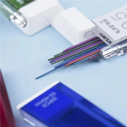 Japan Uni Nano Dia Color 0.5-202NDC Colored Mechanical Pencil Leads Refills 0.5mm Writing Supplies 202NDC Beauty World Shop